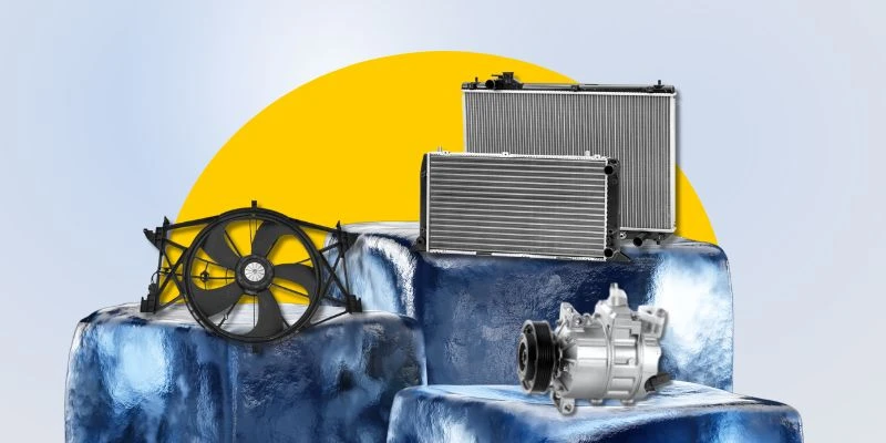 EXPEL THE HEAT. TOP-BRAND COOLING SYSTEM PARTS ARE NOW IN STOCK